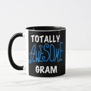 Totally Awesome Gram Blue Tshirts and Gifts Mug