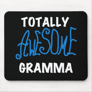 Totally Awesome Gramma Blue T-shirts and Gifts Mouse Mat