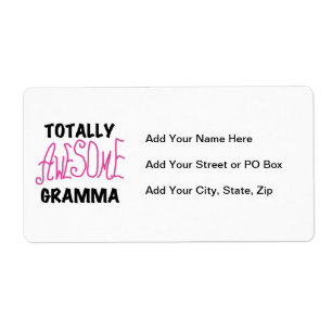Totally Awesome Gramma Pink Tshirts Gifts