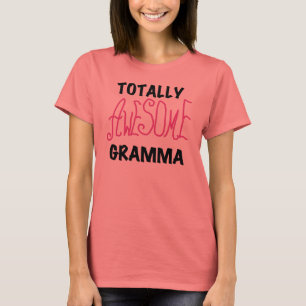 Totally Awesome Gramma Pink Tshirts Gifts