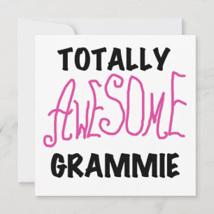 Totally Awesome Grammie Pink T-shirts Gifts