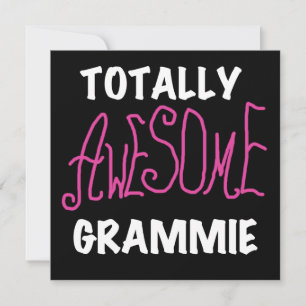 Totally Awesome Grammie Pink T-shirts Gifts