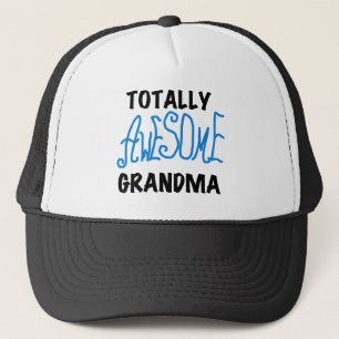 Totally Awesome Grandma - Blue Tshirts and Gifts Trucker Hat