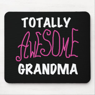 Totally Awesome Grandma Pink T-shirts and Gifts Mouse Mat