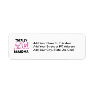 Totally Awesome Grandma - Pink Tshirts and Gifts