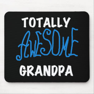 Totally Awesome Grandpa T-shirts and Gifts Mouse Mat