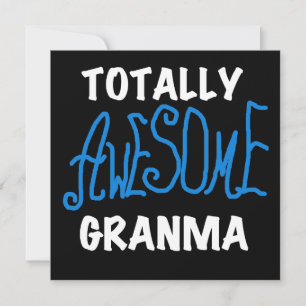 Totally Awesome Granma Blue T-shirts and Gifts