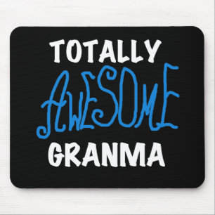 Totally Awesome Granma Blue T-shirts and Gifts Mouse Mat