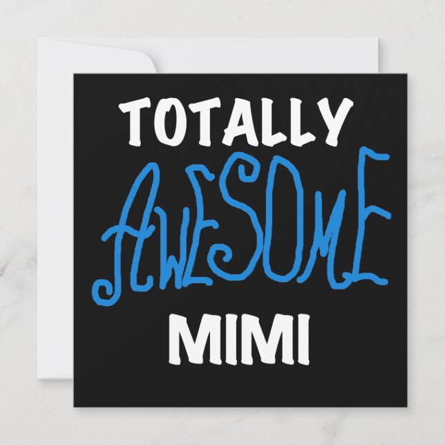 Totally Awesome Mimi Blue T-shirts and Gifts (Front)