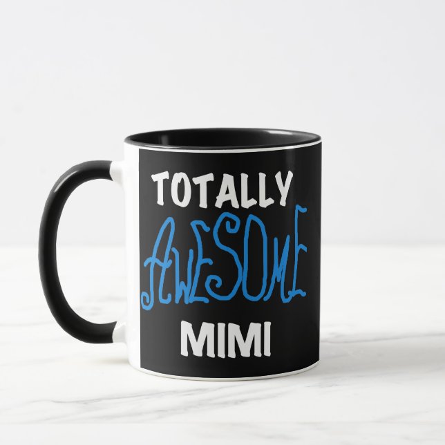 Totally Awesome Mimi Blue T-shirts and Gifts Mug (Left)