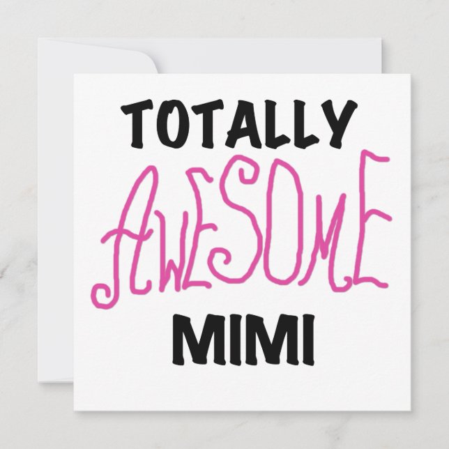 Totally Awesome Mimi Pink T-shirts and Gifts (Front)