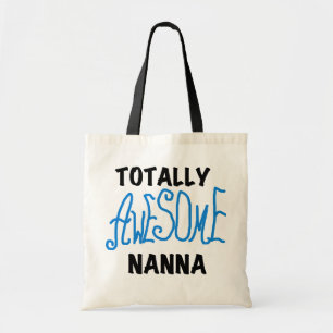 Totally Awesome Nanna Blue T-shirts and GIfts Tote Bag