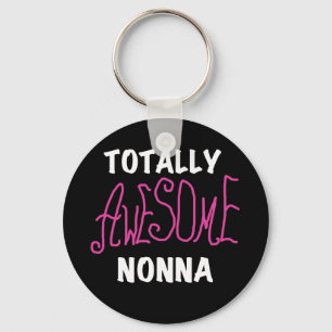 Totally Awesome Nonna Pink T-shirts and Gifts Key Ring