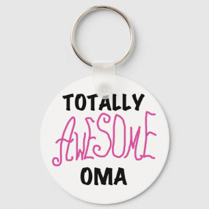 Totally Awesome Oma Pink T-shirts and Gifts Key Ring