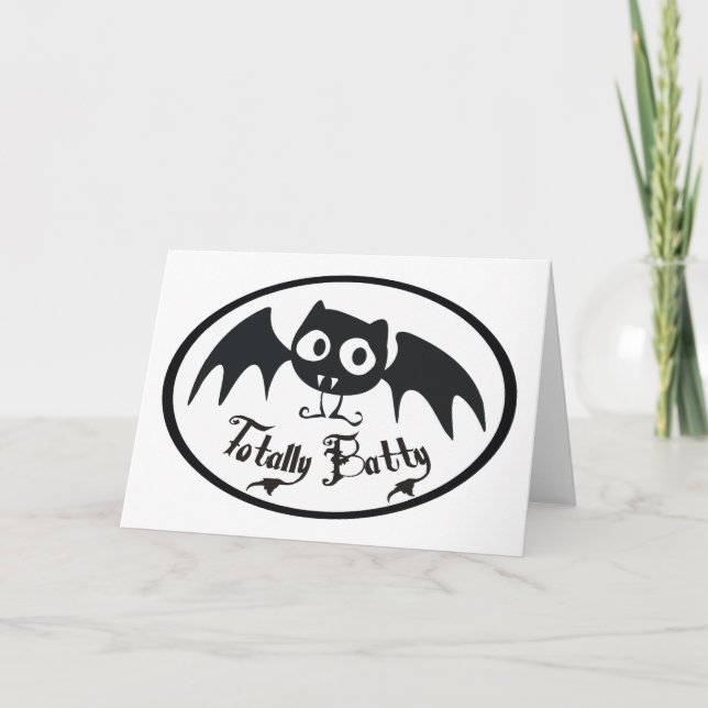 Totally Batty Card (Front)