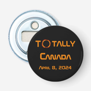 Totally Canada 2024 Solar Eclipse Bottle Opener