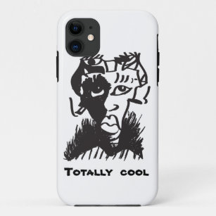 Totally Cool Art Drawing iPhone SE + iPhone 5/5S iPhone 11 Case