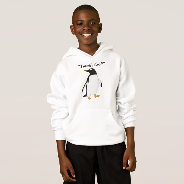 “Totally Cool Black and White  Penguin  (Front Full)