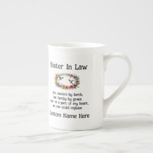 Totally Custom Sister In Law Cousin Etc Bestie Mug