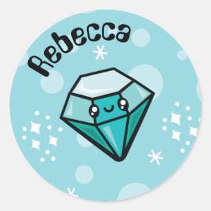 Totally Cute Doodles Diamond stickers