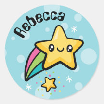 Totally Cute Doodles Star stickers