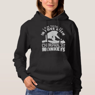 totally in love with chimpanzee monkeys pygmy chim hoodie