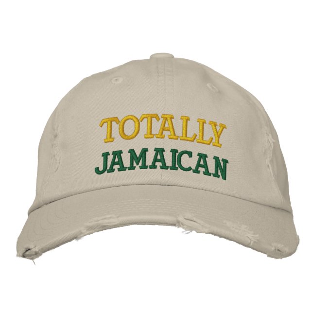 Totally Jamaica Chino Cap (Front)