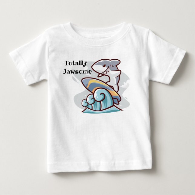 Totally Jawsome  Baby T-Shirt (Front)