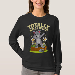 Totally Koalified Cute Koala Dabbing Koala Costume T-Shirt