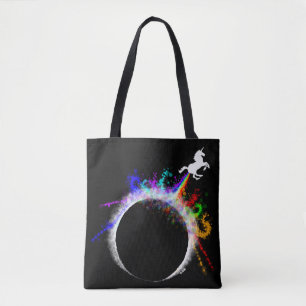 Totally magical eclipse tote bag