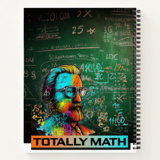"Totally Math" Notepad for Math Lovers  Notebook