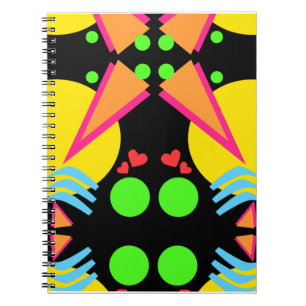 Totally New Wave Eighties Notebook