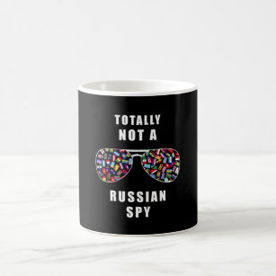 Totally not a russian spy coffee mug