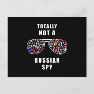 Totally not a russian spy postcard