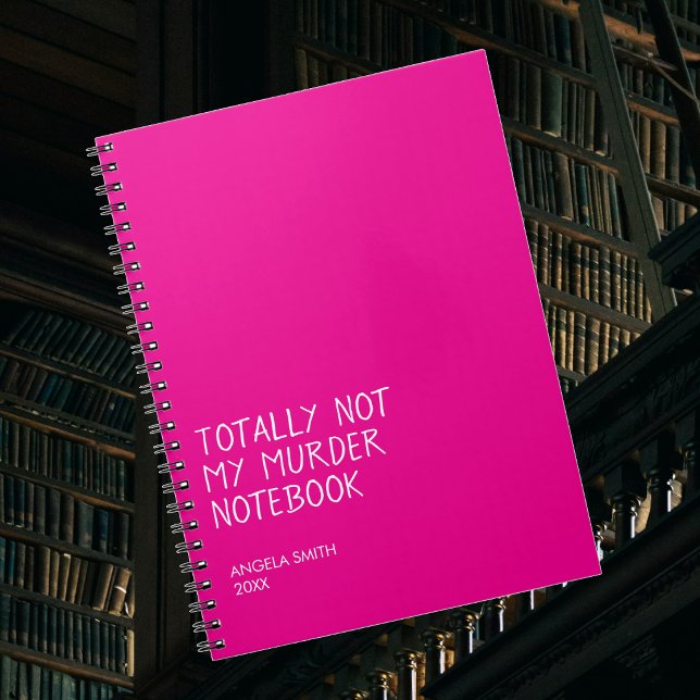 Totally Not My Murder Notebook – Funny Dark Humour (Creator Uploaded)