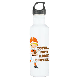 Totally Nuts About Football 710 Ml Water Bottle