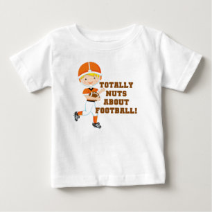 Totally Nuts About Football Baby T-Shirt