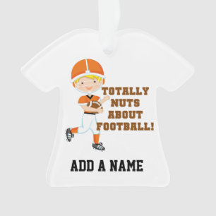 Totally Nuts About Football Ornament