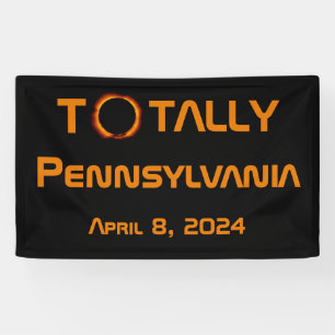 Totally Pennsylvania 2024 Solar Eclipse  Banner