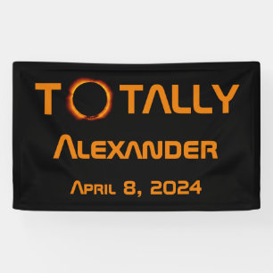 Totally Personal 2024 Solar Eclipse  Banner