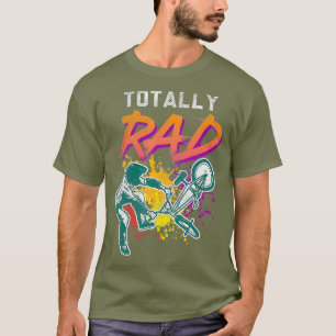 Totally Rad 80s Bm Bike Vintage Racing Biking T-Shirt