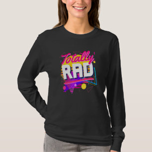 Totally Rad 80s Shapes Geometric Style Awesome Vin T-Shirt