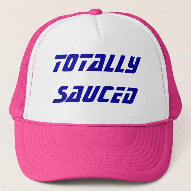 Totally Sauced Hat (Hot Pink) (Front)