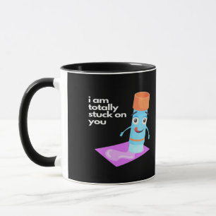 Totally Stuck On You Bold Romantic Style Mug