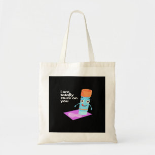 Totally Stuck On You Bold Romantic Style  Tote Bag