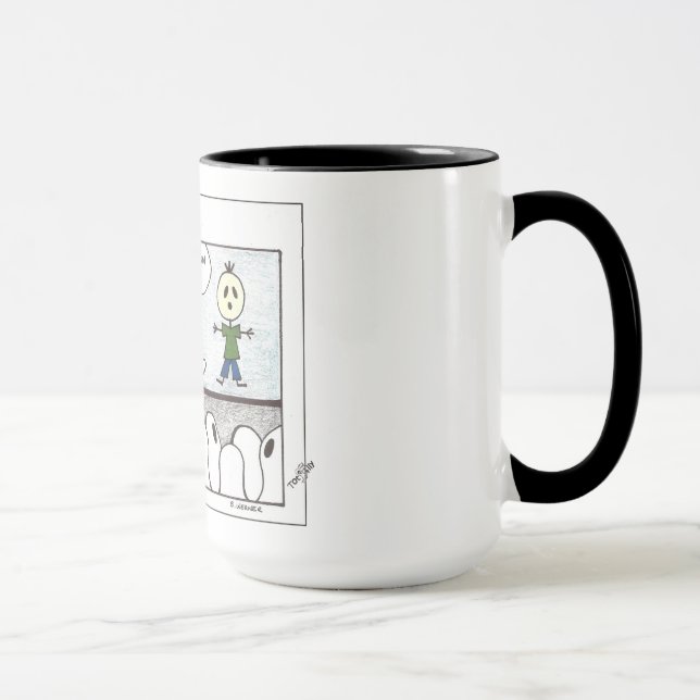 Totally Todd 15 oz Mug, Touch Mug (Right)