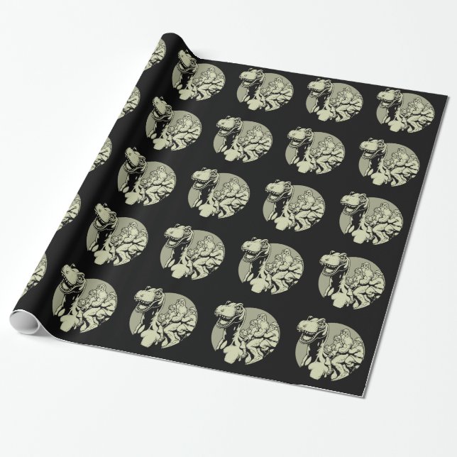 Totally True Stuff Wrapping Paper (Unrolled)