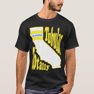 Totally Tubular California Retro Tube Sock T-Shirt
