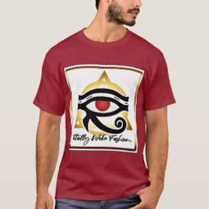 Totally Woke Fashion Burgundy Men's T-shirt