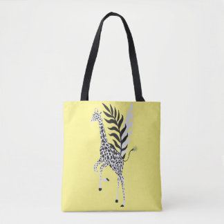 totbag jaune wildlife friendship tote bag